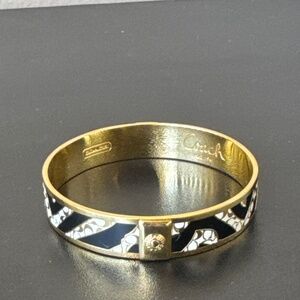 COACH Gold Bangle Bracelet
